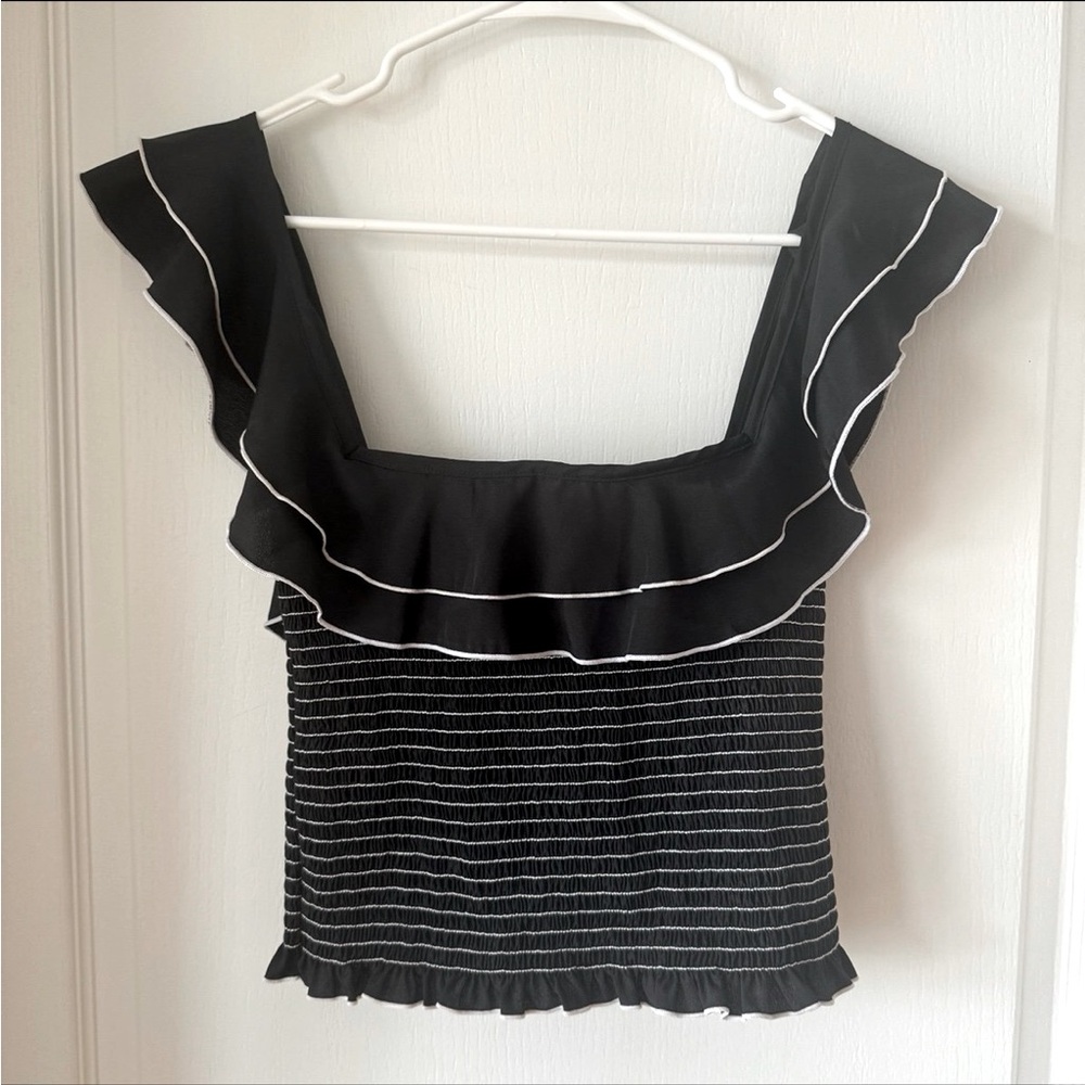 Likely Ruffle Blouse - Picture 1 of 9